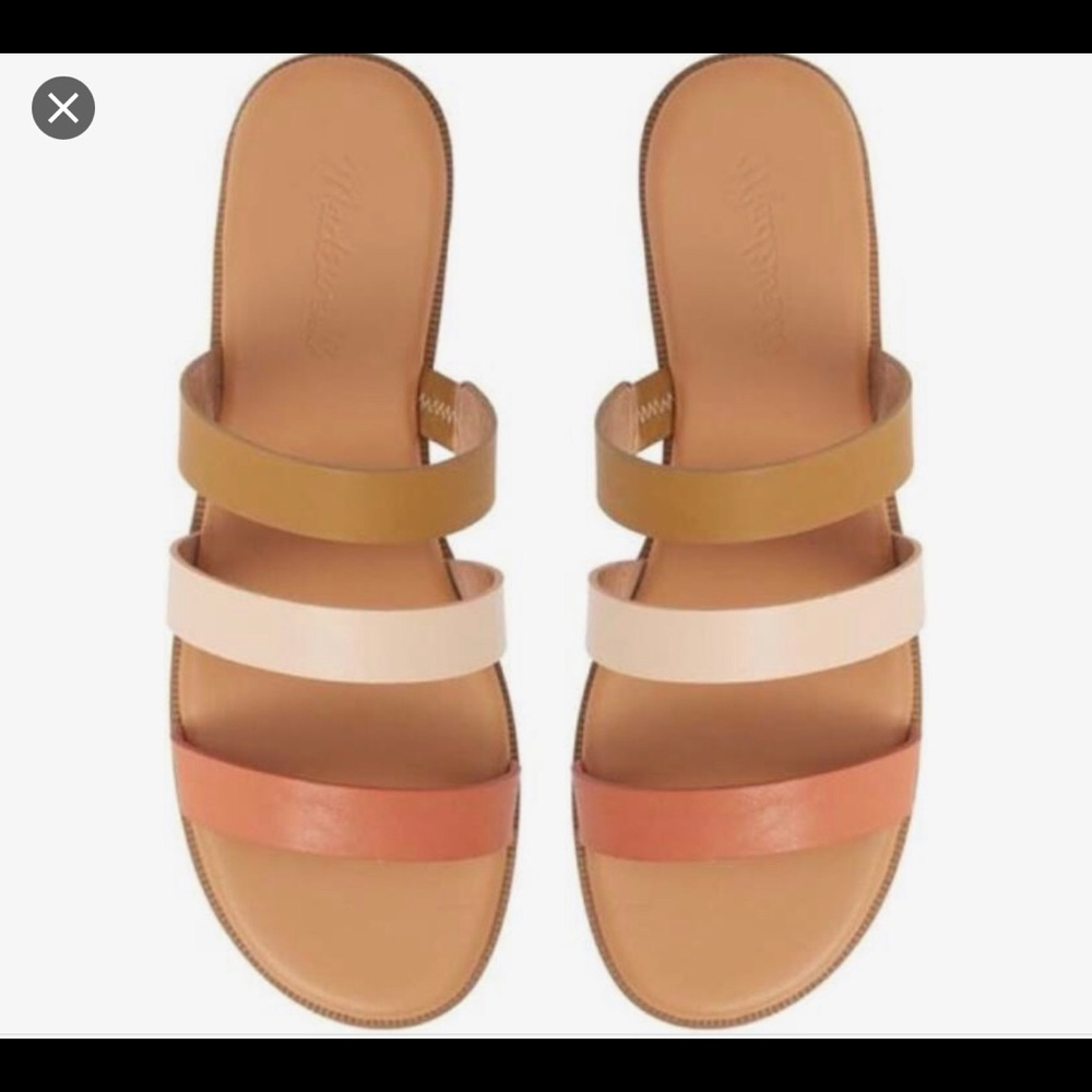 Madewell Shoes Madewell Ilana Color Block Sandals